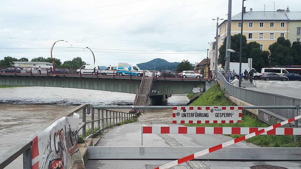 Hochwasser Salzach