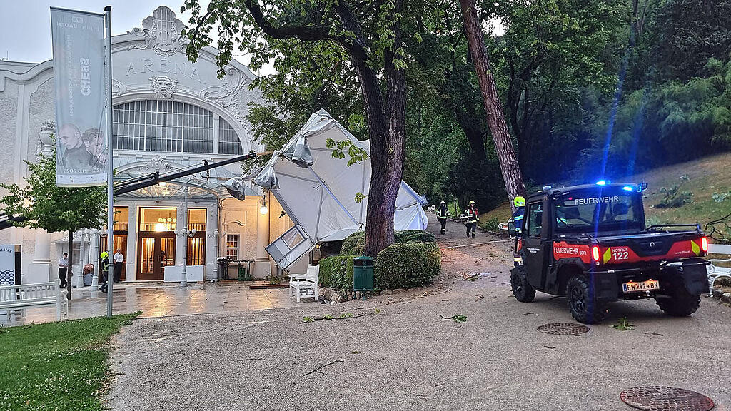 Unwetter in Niedeösterreich