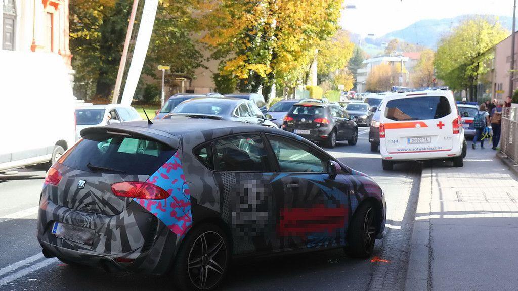 Auto erfasst Kind Stadt Salzburg