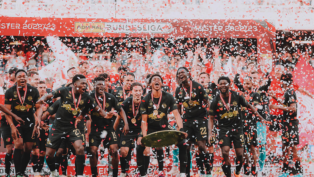 Red Bull Salzburg Meisterfeier 2023