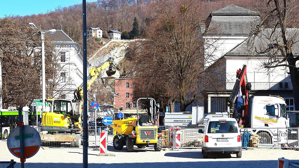 Salzburg AG erneuert Leitungen von Nonntal bis zum Franz-Rehrl-Platz