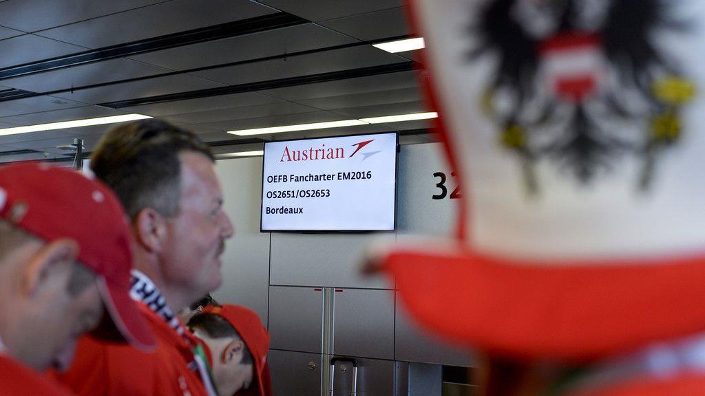 ÖFB-Fans fliegen zur Fußball-EM nach Bourdeaux