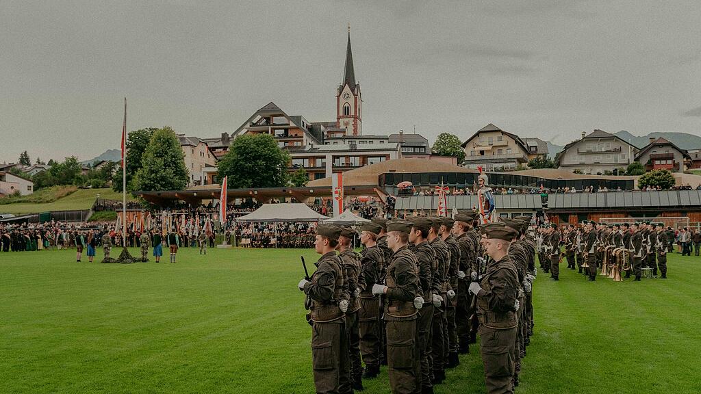 Bundesheer Angelobung in Mariapfarr