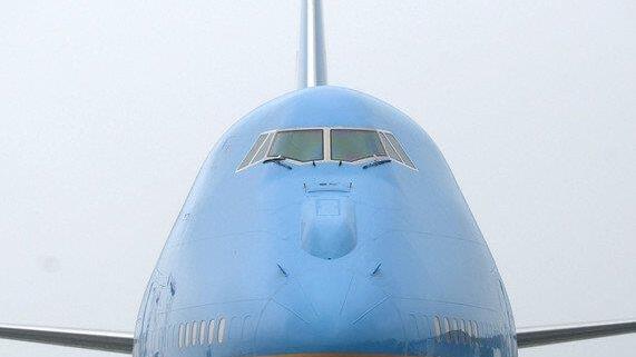 Die Air Force One in Aktion