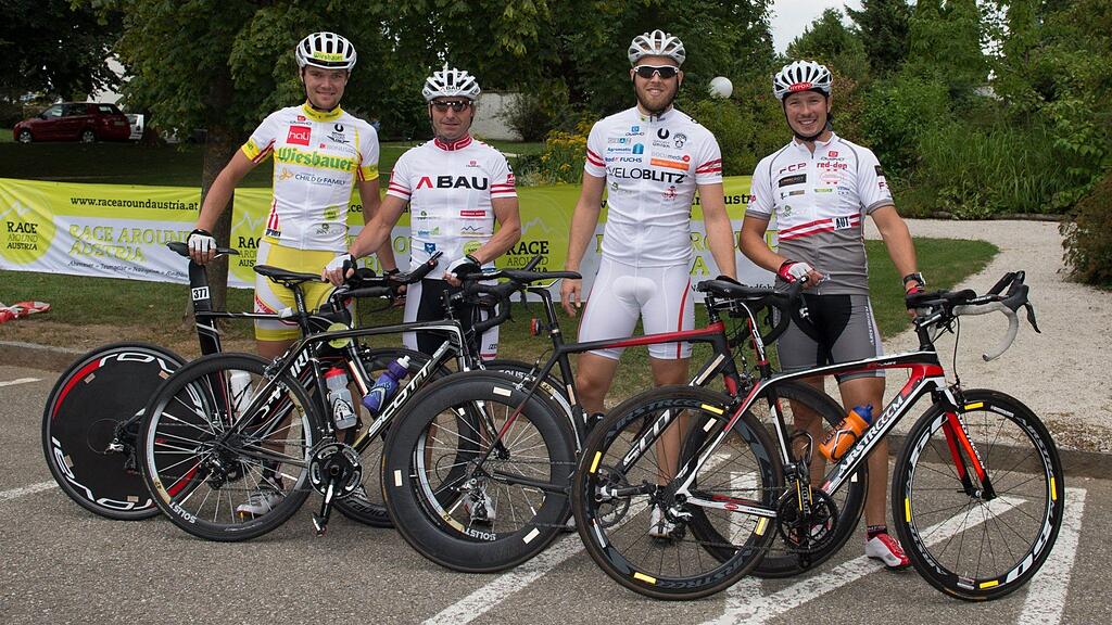 Dem Vierer-Team mit Christoph Strasser, Franz Wintersberger, David Misch und Gerald Bauer traut der Organisator einiges zu.