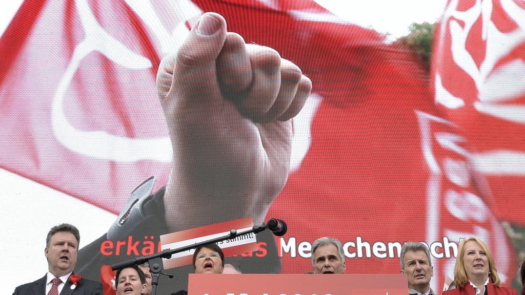 1. Mai-Aufmarsch der SPÖ
