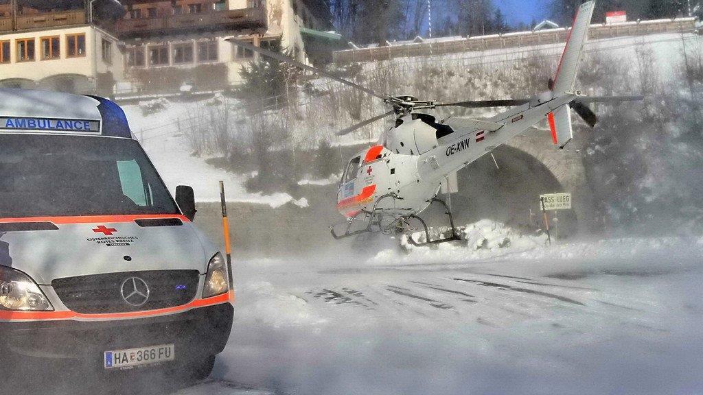 Heli "Martin 10" im Einsatz