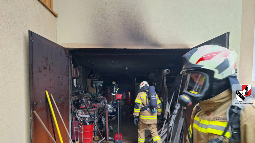 Garagenbrand Straßwalchen