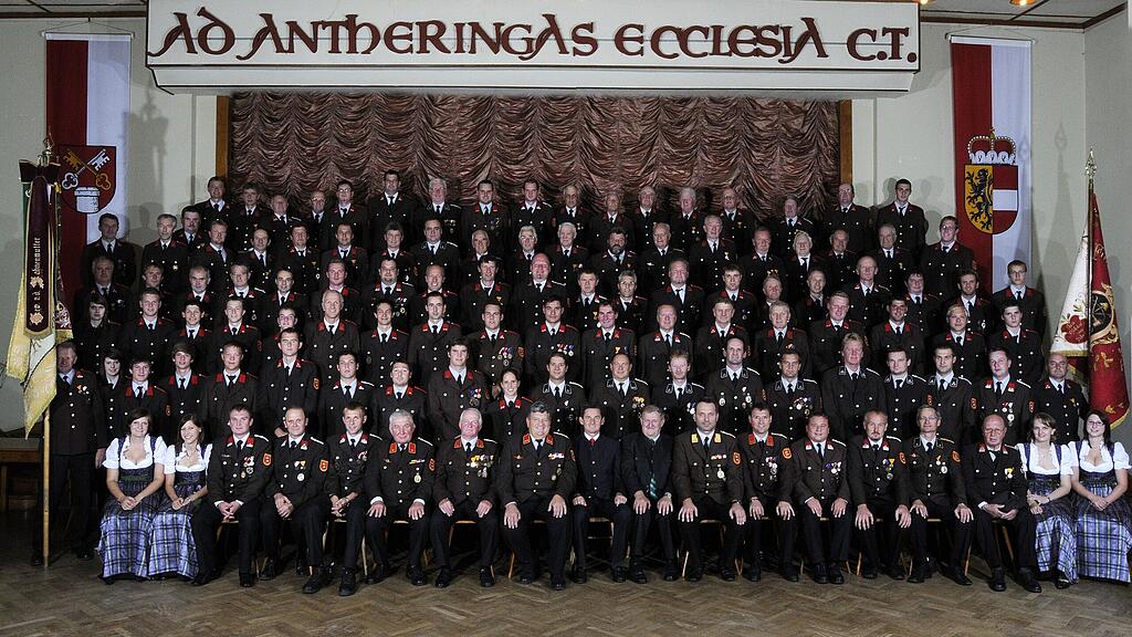 Die Feuerwehr Anthering zählt derzeit rund 125 aktive Mitglieder.