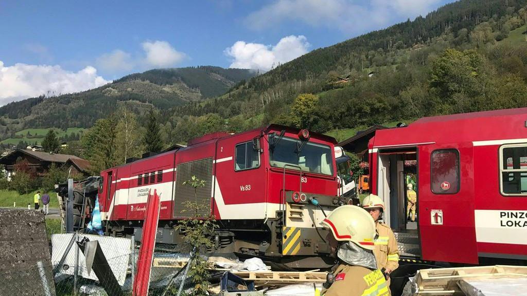 Pinzgaubahn entgleist: Weitere Bilder der Unfallstelle