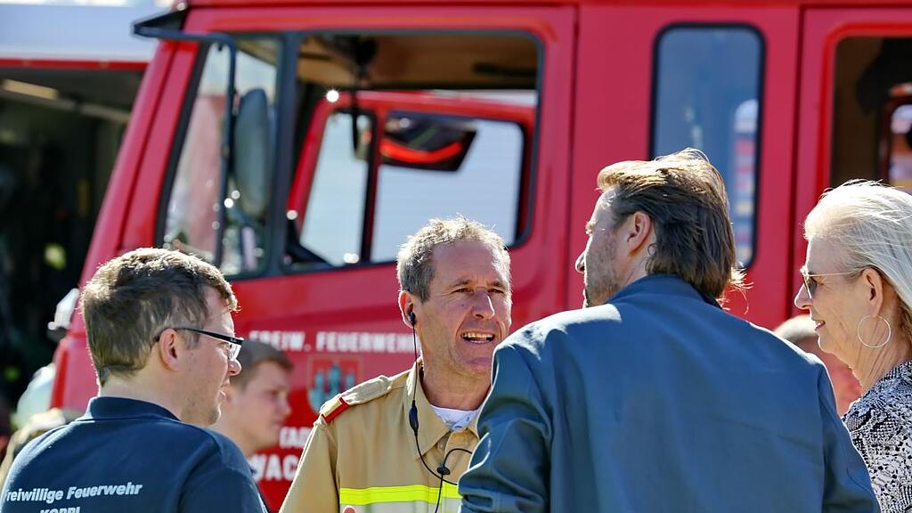 Waldbrand-Übung in Koppl und am Nockstein