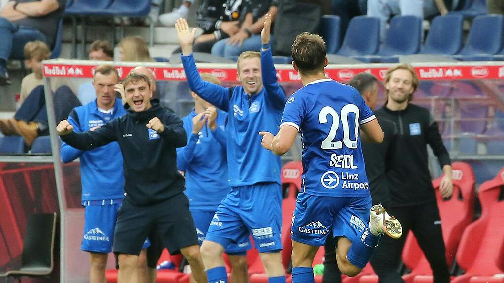 Bundesliga: Red Bull Salzburg gegen Blau-Weiß Linz