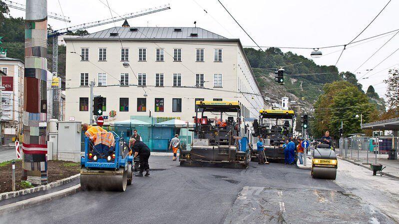 Der Franz Josef Kai bleibt bis Montag um 4 Uhr gesperrt.