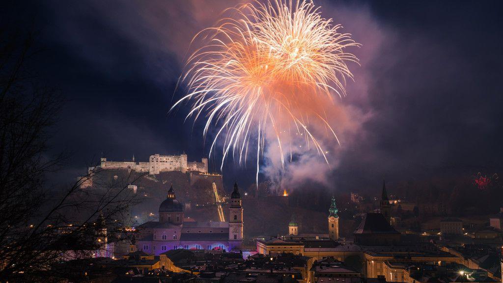 Feuerwerk in Salzburg 2017