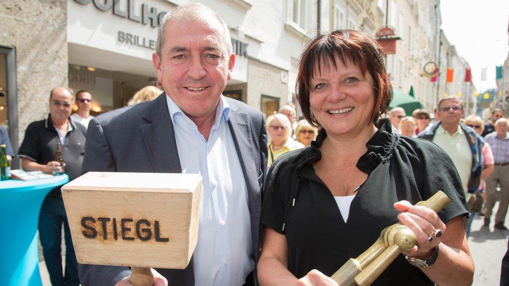 Linzergassenfest 2015 bei Sonnenschein eröffnet