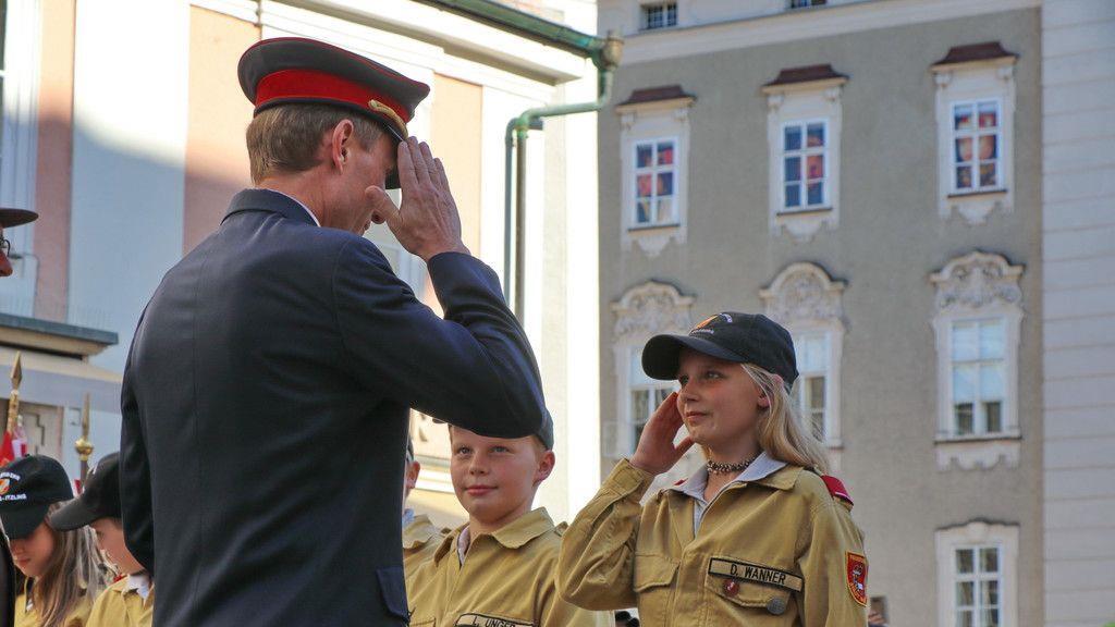 Florianifeier in der Stadt Salzburg