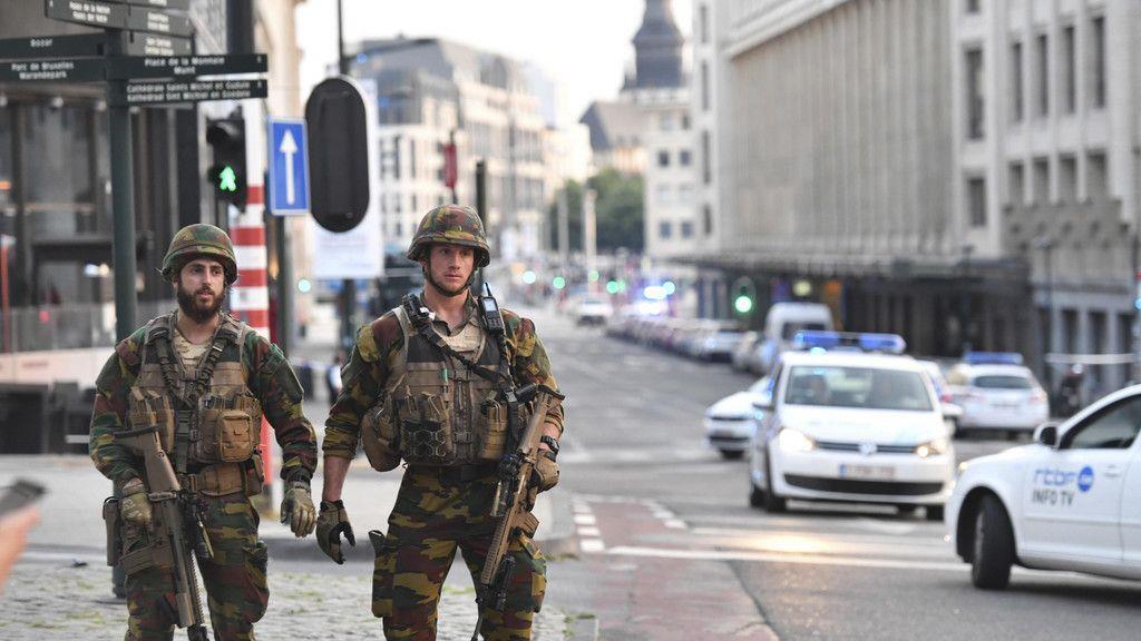 Explosion am Bahnhof in Brüssel