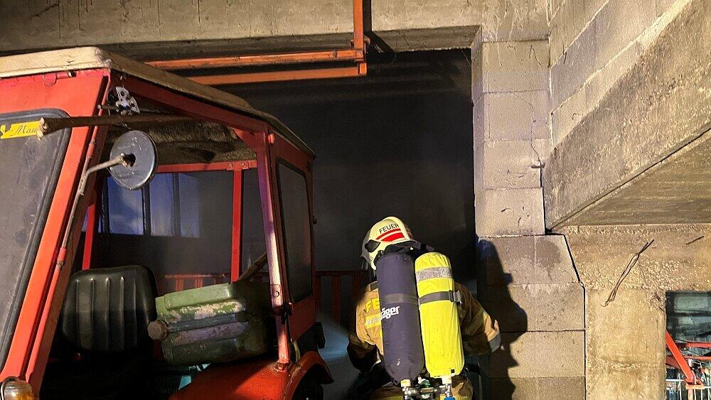 Brand in Golling