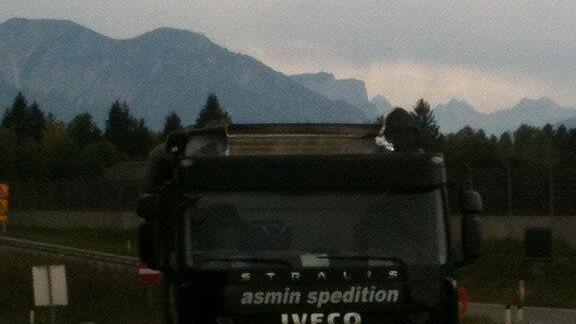 Lkw ohne Dach