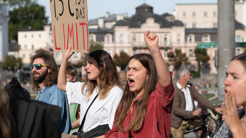 der weltweite Klimastreik statt