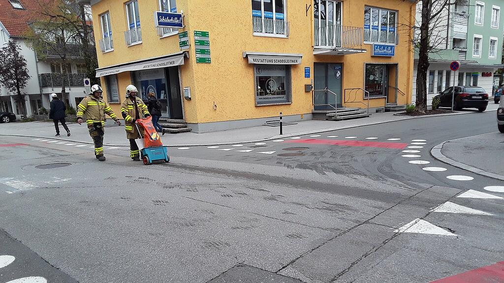 Ölspur in Seekirchen