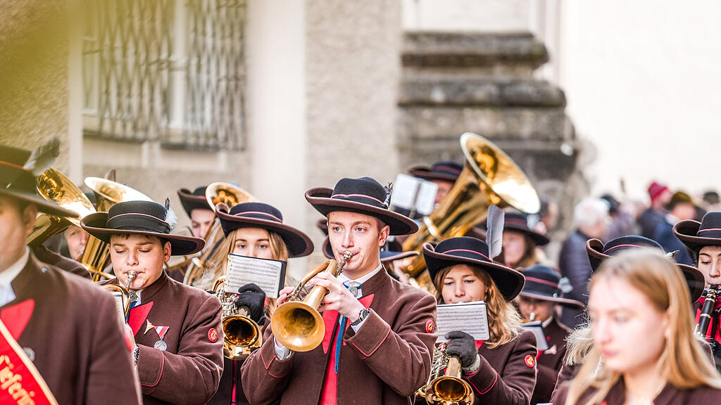 Der traditionelle Metzgersprung in Salzburg