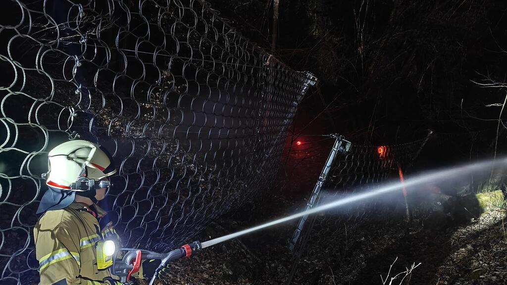 Waldbrand-Übung Kapuzinerberg
