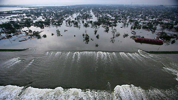 Hurricane "Katrina" sorgte 2005 für verheerende Flut in New Orleans