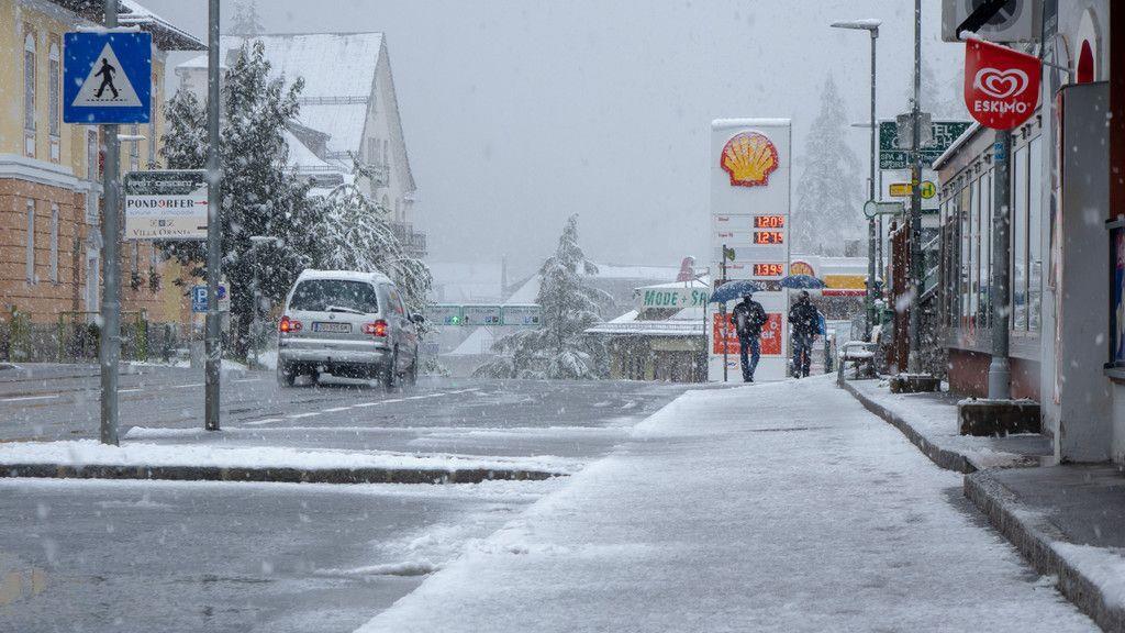Schnee in Bad Gastein