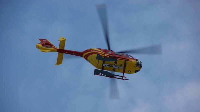 Der Mann wurde mit dem Hubschrauber nach Salzburg gebracht.