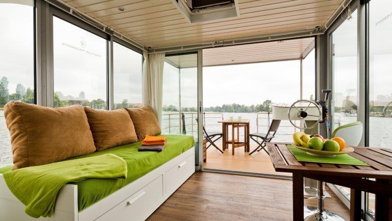 Hausboote bei Tchibo