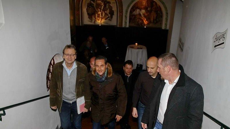 H.C. Strache im Stiegl-Keller