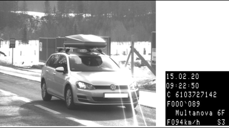 Tempos\u00fcnder, Polizeikontrollen, Neukirchen am Gro\u00dfvenediger