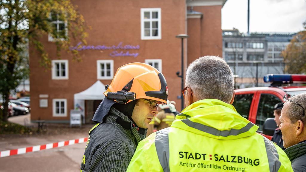 Chemikalienaustritt im LKH Salzburg