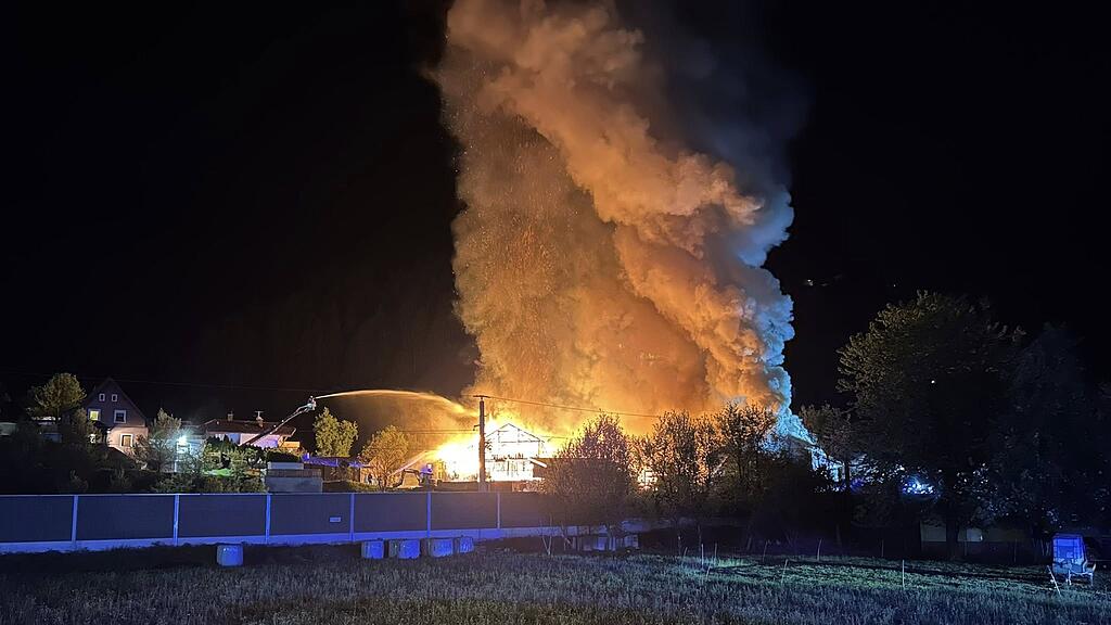 Großbrand Tirol