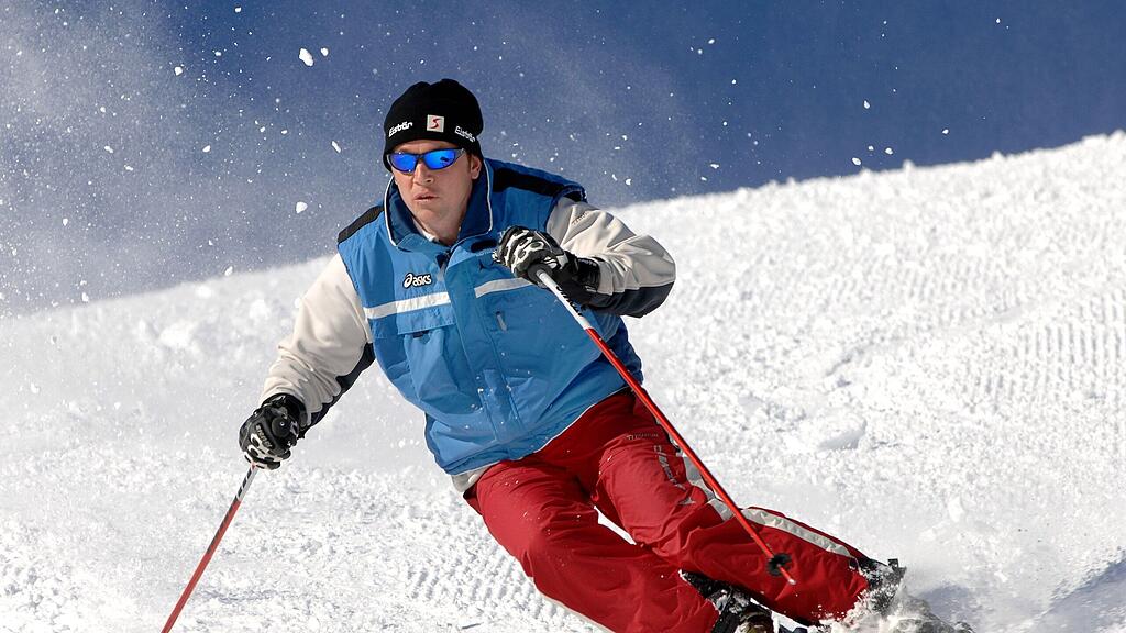 Der 51-jährige Skifahrer wurde bei dem Unfall in Kaprun schwer verletzt.