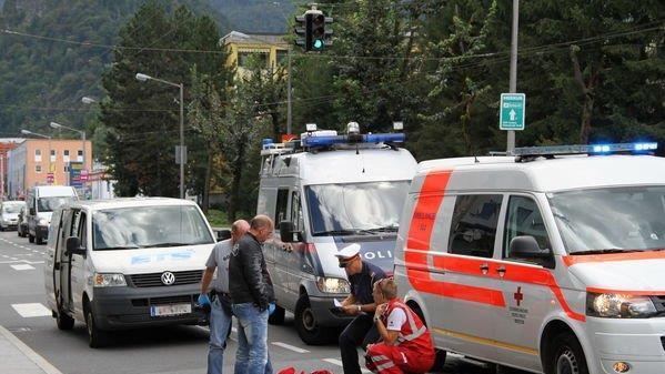 Radfahrerin von Lkw erfasst