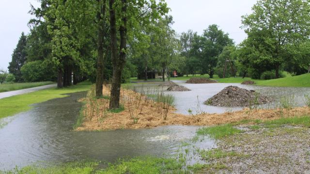 Hochwasser in Tittmoning