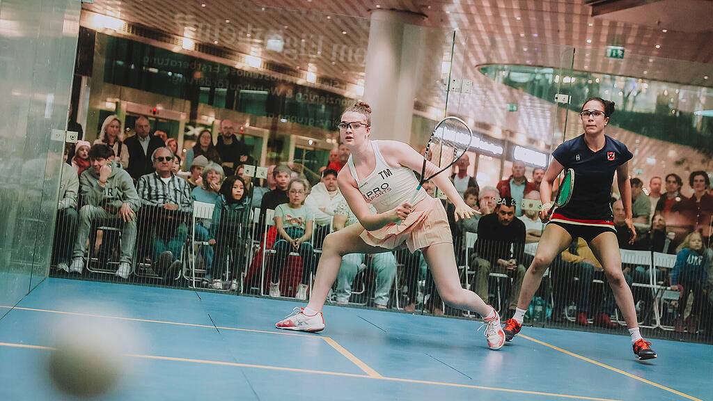 Squash im Europark