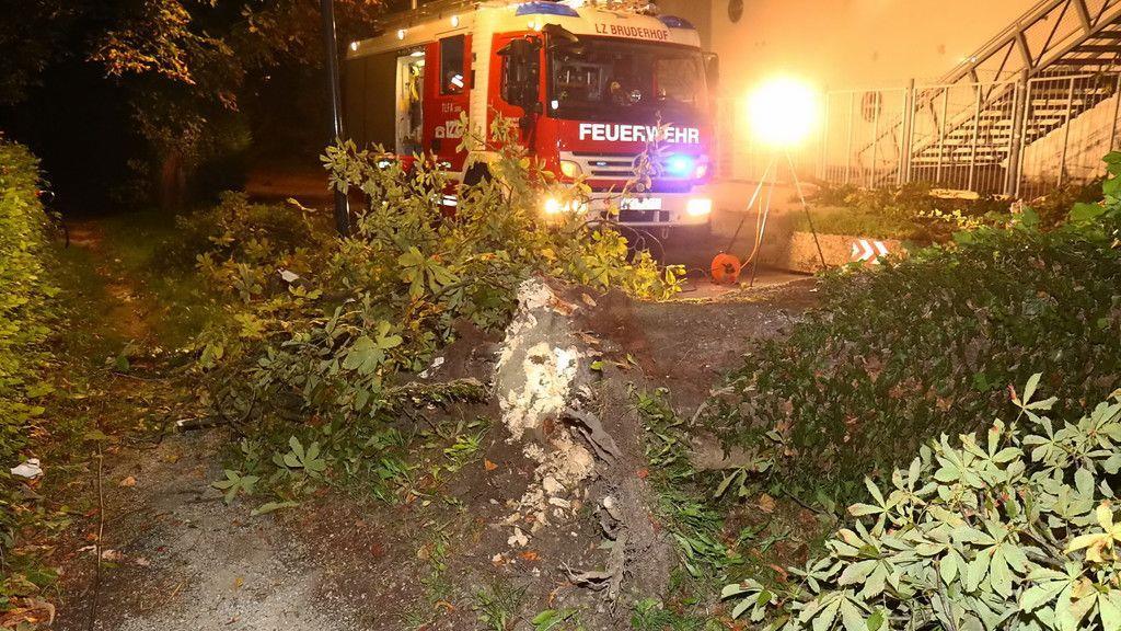 Sturm: Feuerwehren in Salzburg im Großeinsatz