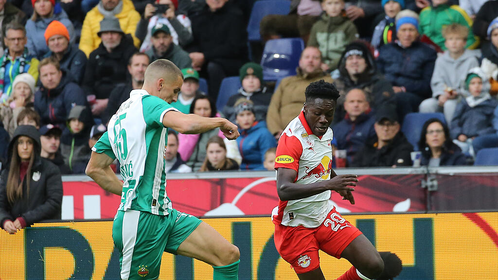 FUSSBALL: ADMIRAL BUNDESLIGA/9. RUNDE: RED BULL SALZBURG - SK RAPID