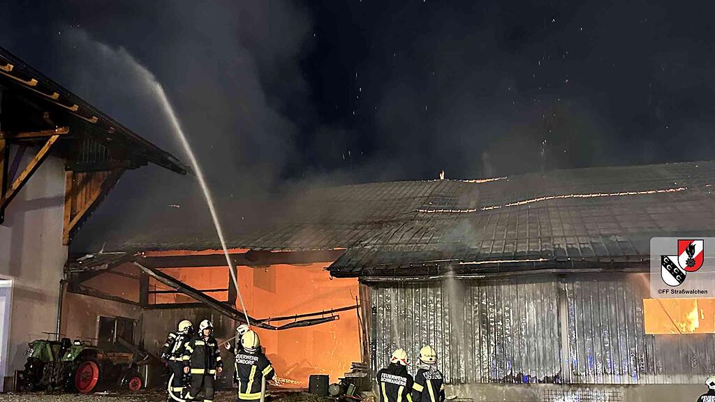 Großbrand in Pöndorf