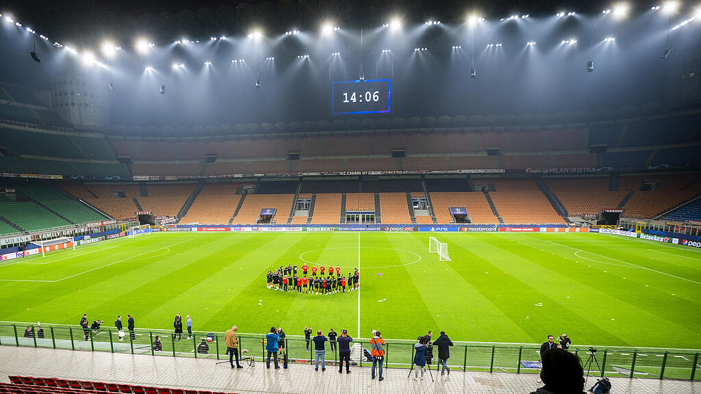 Milan, Mailand, Salzburg, Champions League