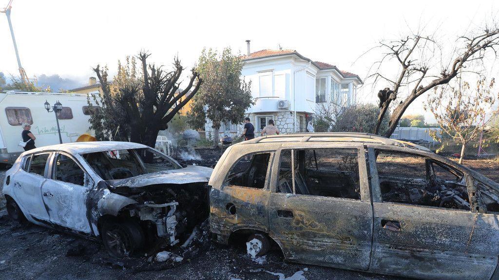 Feuer in Südfrankreich
