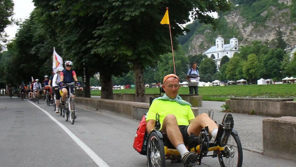 Friedensfahrer in Salzburg