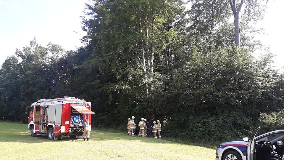 Brand Hochstand Nussdorf