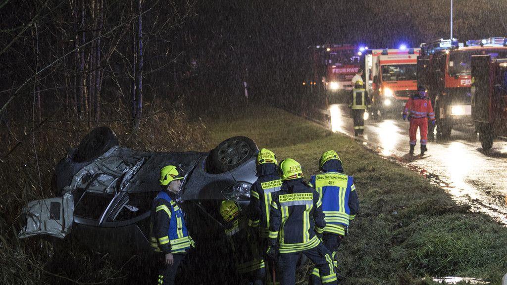 Autoüberschlag Bischofswiesen