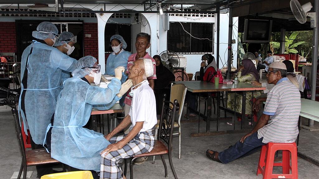 MERS-Untersuchung in Malasia.