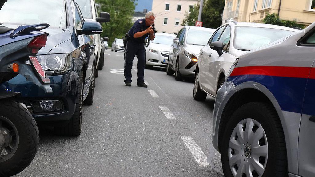 Mopedunfall in der Petersbrunnstraße