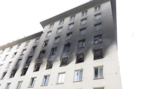 Brand in der Wiener Innenstadt